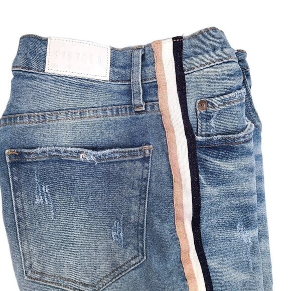 Pistola Nico High Rise Jean W/ Side Stripes Size 26 Button fly - Picture 7 of 10